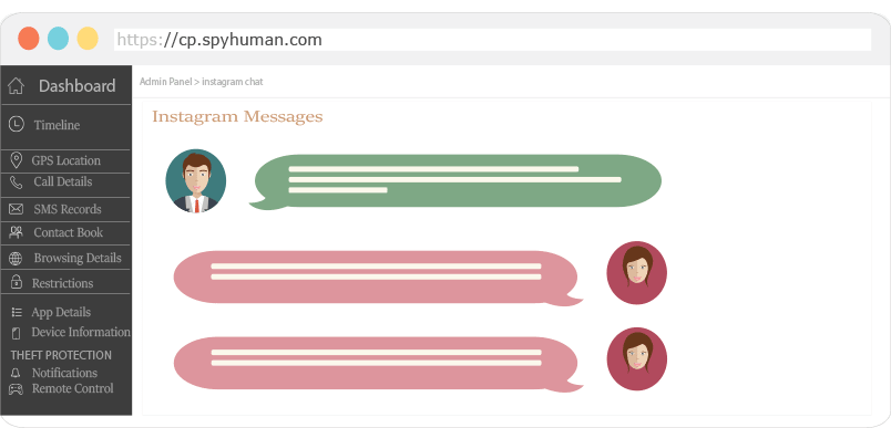 Instagram Message Tracking | Keep Eye On Social Media Messaging Apps